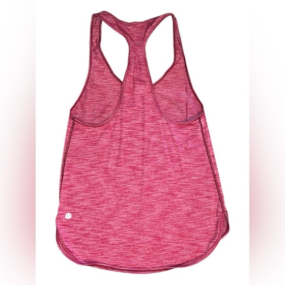 Lululemon Racerback Tank – Burgundy Heathered – Size 4 - Picture 2 of 2